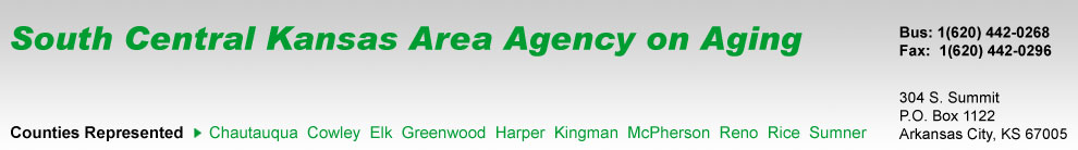 South Central Kansas Area Agency on Aging (SCKAAA)